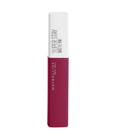Maybelline New York Super Stay Matte Ink Pink Liquid Matte and Long Lasting Lipstick No.145 Front Runner 5ml No. 145 Front Runner 5 ml (Pack of 1)