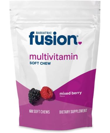 Bariatric Fusion Bariatric Multivitamin Soft Chew - Mixed Berry Fruit - 60 Soft Chews