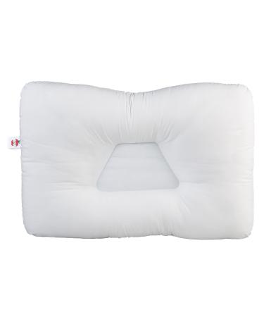 Core Products Tri-Core Cervical Support Pillow for Neck Pain, Orthopedic Contour Pillow, Standard Firm, White, Full Size 24" x 16" Full Size White