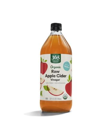 365 Whole Foods Market Vinegar Apple Cider - Raw - 32 Fl Oz.