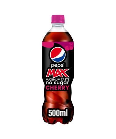 Pepsi Max Cherry 500ml White