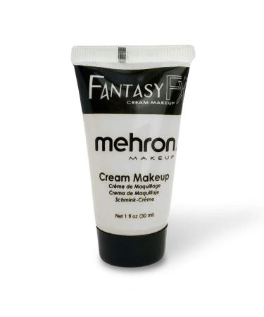 Mehron Makeup Fantasy F/X Water Based Face & Body Paint (1 oz) (White)