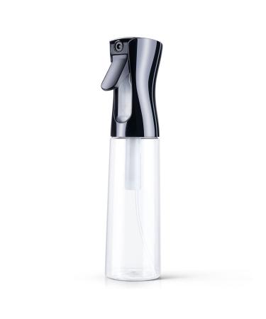 Uraqt spray bottle hair 300 ml water cater tag water bottle hairdresser spray bottles spray bottle salon water spray hairdresser hair tool for hair black transparent black & transparent 300ml