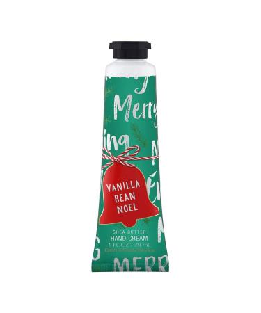 Bath & Body Works Vanilla Bean Noel Shea Butter Hand Cream  1.0 Ounce Vanilla Bean Noel 1 Ounce (Pack of 1)