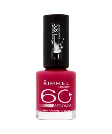 Rimmel 60 Seconds Nail Polish Funtime Fuschia