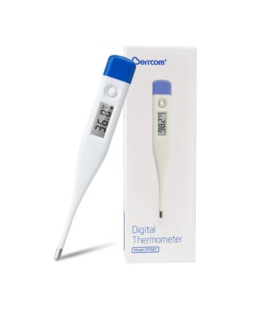 Berrcom Digital Thermometer for Adults and Kids Oral and Underarm Thermometer Rectal Thermometer for Fever Babies Medical Thermometer with Fever Alarm Digital Thermometers
