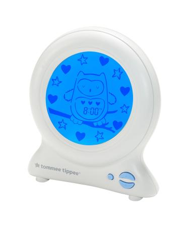 Tommee Tippee Groclock Sleep Trainer Clock Alarm Clock and Nightlight for Young Children USB-Powered