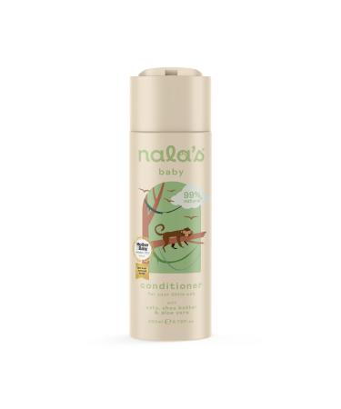 Nala's Baby Conditioner |Award-winning |99% Natural | Dermatologist and Paediatrician-approved | Nourishing Blend of Castor Oil and Aloe | Vegan | 200ml and 400ml | Nalas Baby