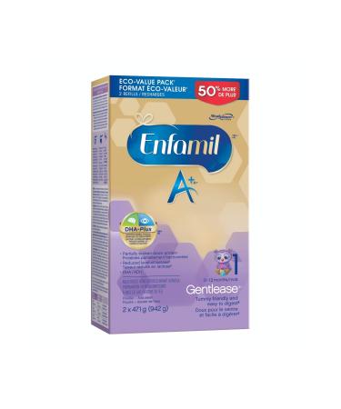 Enfamil A+ Gentlease Infant Formula Powder Refill 942.0 g (Pack of 1)