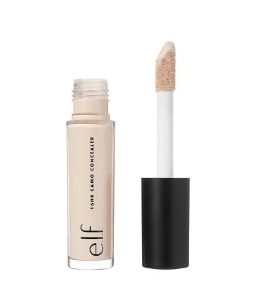 e.l.f. 16HR Camo Concealer Full Coverage & Highly Pigmented Matte Finish Light Ivory 0.203 Fl Oz (6mL)