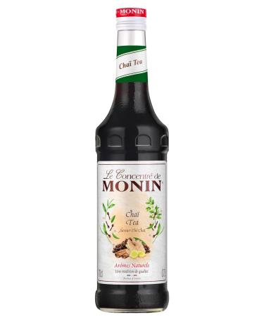 MONIN Premium Chai Tea Concentrate 700ml for Chai and Cocktails. Vegan-Friendly Allergen-Free 100% Natural Extracts and Colourings Chai Tea 700 ml (Pack of 1)