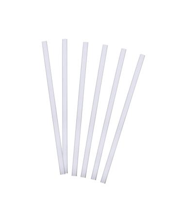 Tervis Tumbler Reusable Straight Straws BPA Free-Dishwasher Safe-6 Pack, 10", Clear Clear 10 Inch Straight Straws