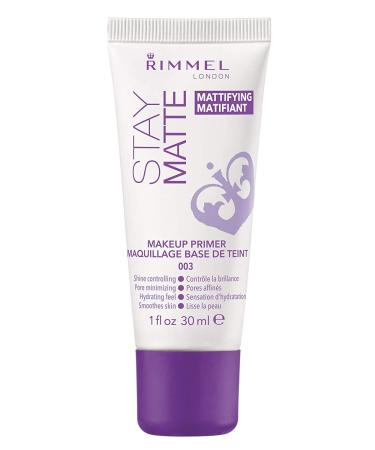 Rimmel Stay Matte Mattifying Primer, 1 oz, Pack of 1 1 Fl Oz (Pack of 1) primer