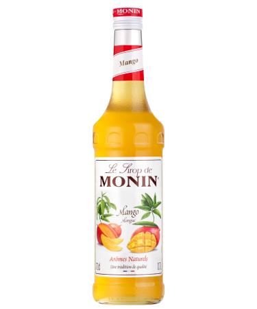 MONIN Premium Mango Syrup 700ml for Cocktails and Mocktails. Vegan-Friendly Allergen-Free 100% Natural Flavours and Colourings Mango 700 ml (Pack of 1)