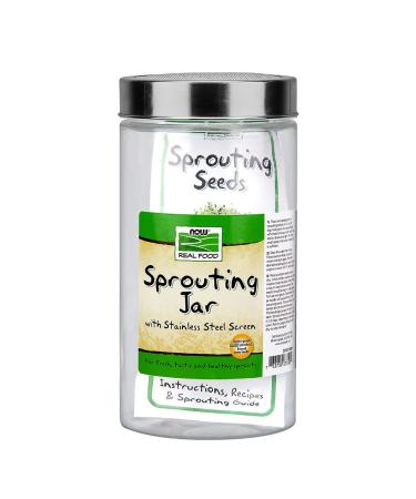 Now Foods Sprouting Jar 1/2 Gallon