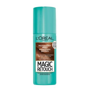 L'Or al Paris Magic Retouch Root Spray Mahogany Brown 75ml Mahogany 75 ml (Pack of 1)
