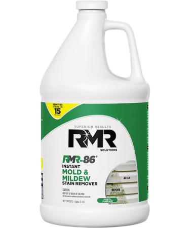 RMR-86 Instant Mold and Mildew Stain Remover Spray - Scrub Free Formula, 1 Gallon 128 Fl Oz (Pack of 1)