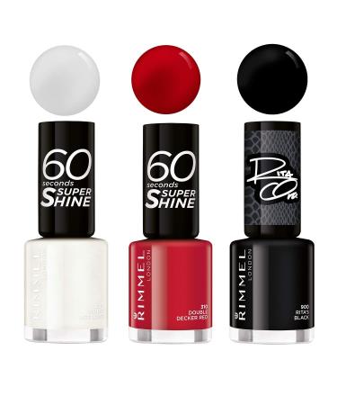 Rimmel London 60 Seconds: The Classic Trio Nail Classic Trio