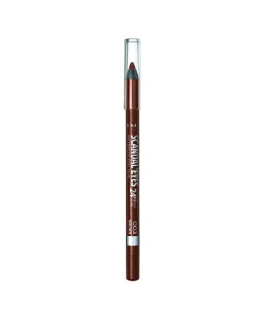 Rimmel Scandaleyes 24hr waterproof eyeliner  Brown  Pack of 1 Brown 003 0.04 Ounce (Pack of 1)