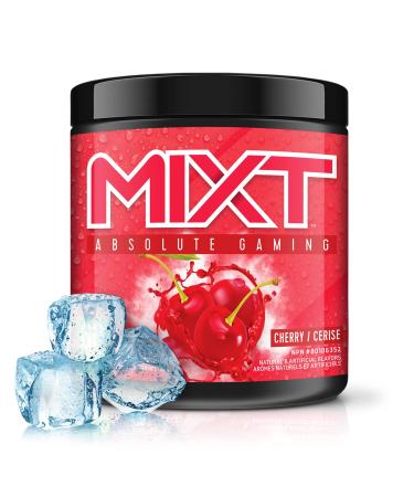 MIXT Energy Drink Mix Energy Powder 8 Hour Energy Formula Designed for Concentration Focus and Hours of Energy Without the Crash Sugar Free (60 Servings) (Cherry)