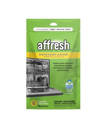 Affresh W10282479 Dishwasher Cleaner, 1 Pack White