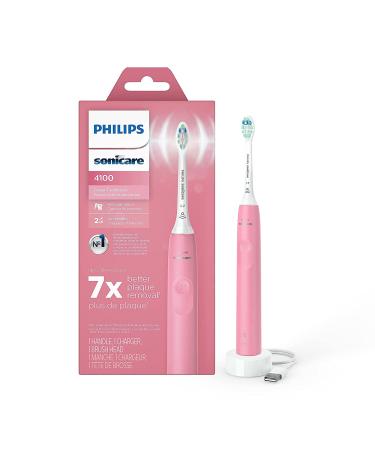 Philips Sonicare ProtectiveClean 4100 Rechargeable Electric Power Toothbrush Pink HX6815/01 Pink Older Version 4100