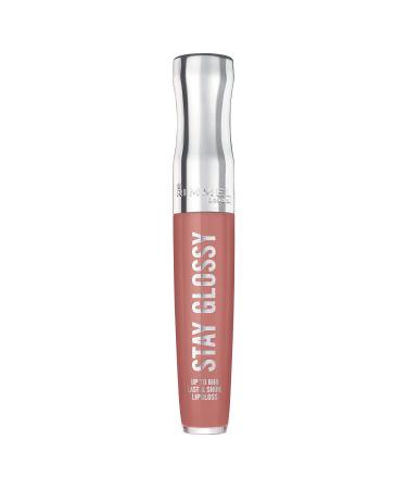 Rimmel Stay Glossy Lip Gloss  Bare Minimum  0.18 Fl Oz (Pack of 1) Bare Minimum 0.18 Fl Oz (Pack of 1)