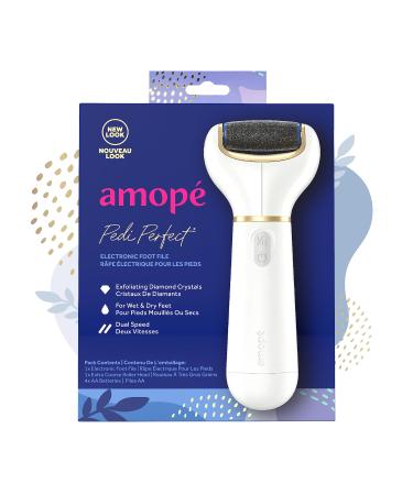 Pedi Perfect Advanced Electronic Foot File color may vary Amope Electronic Foot File