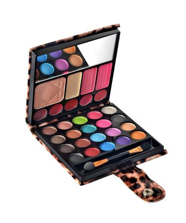 Ecvtop Professional Makeup Kit Eyeshadow Palette Lip Gloss Blush Concealer,29 Color