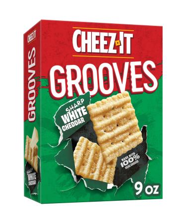Cheez-It Cheez It Grooves Sharp White Cheddar 9 Ounce