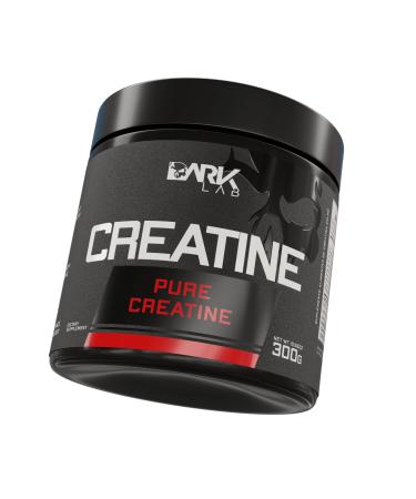 Dark Lab Creatine Monohydrate 100 Servings 100% Pure Creatine 300g Supplement for Muscle Building Support Increased Strength Energy and Improved Athletic Performance