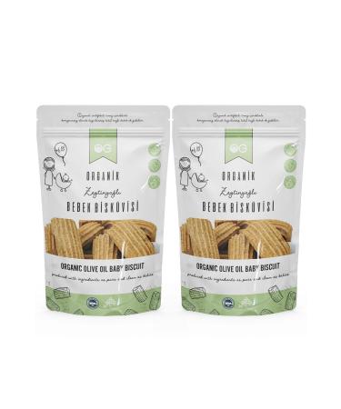 OG natural 2-pack Organic Baby Biscuits 2x300 gr 6 Months