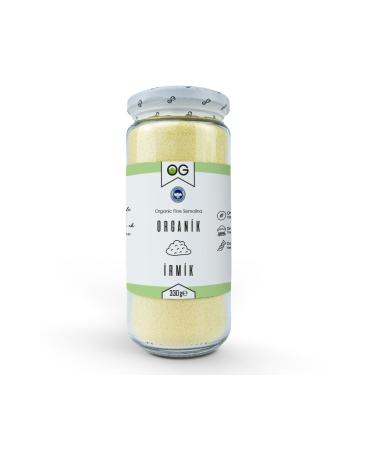 OG natural Organic Semolina 330 Gr +6 Months